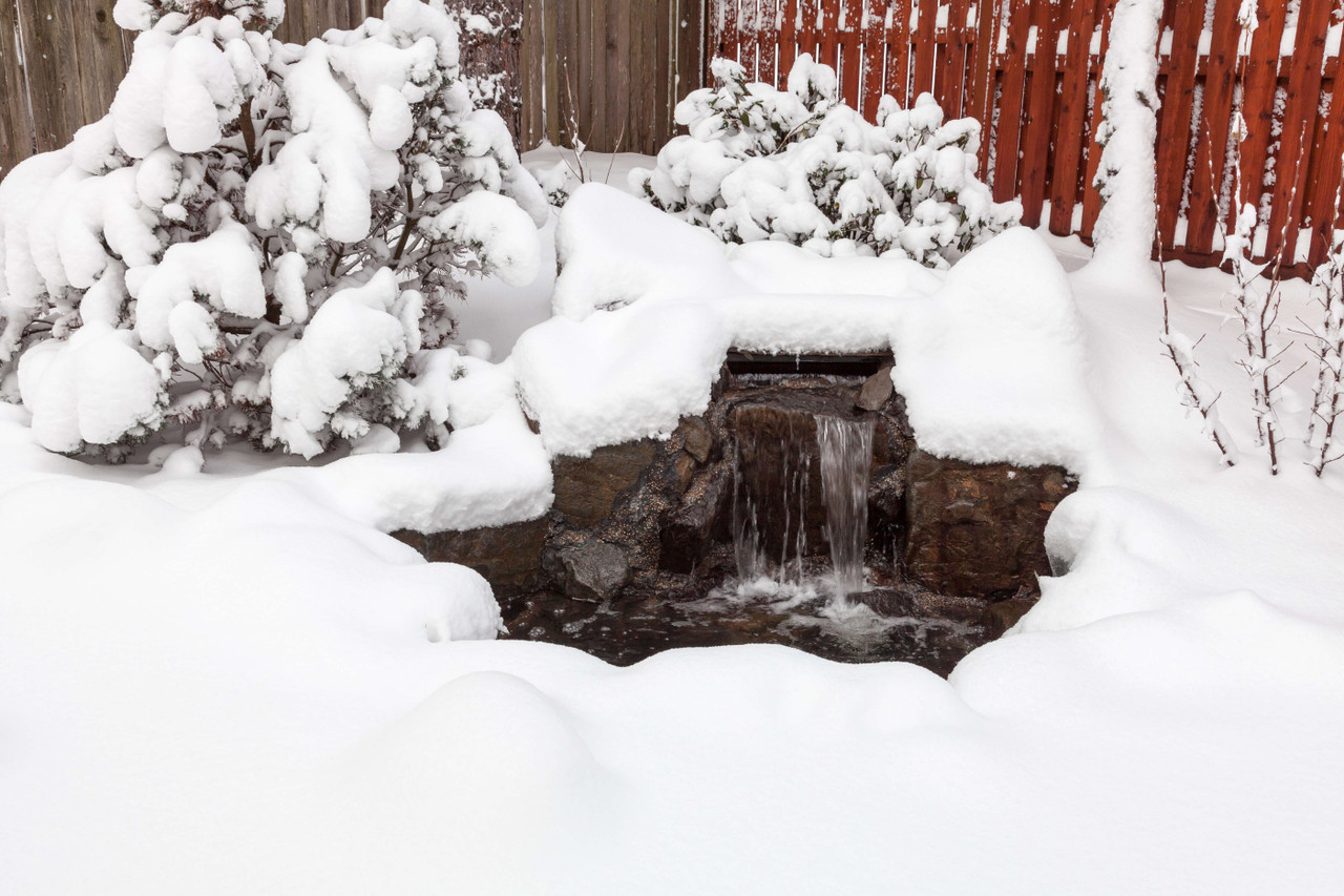 Can You Still Keep Your Pondless Water Feature Running During The Winter?