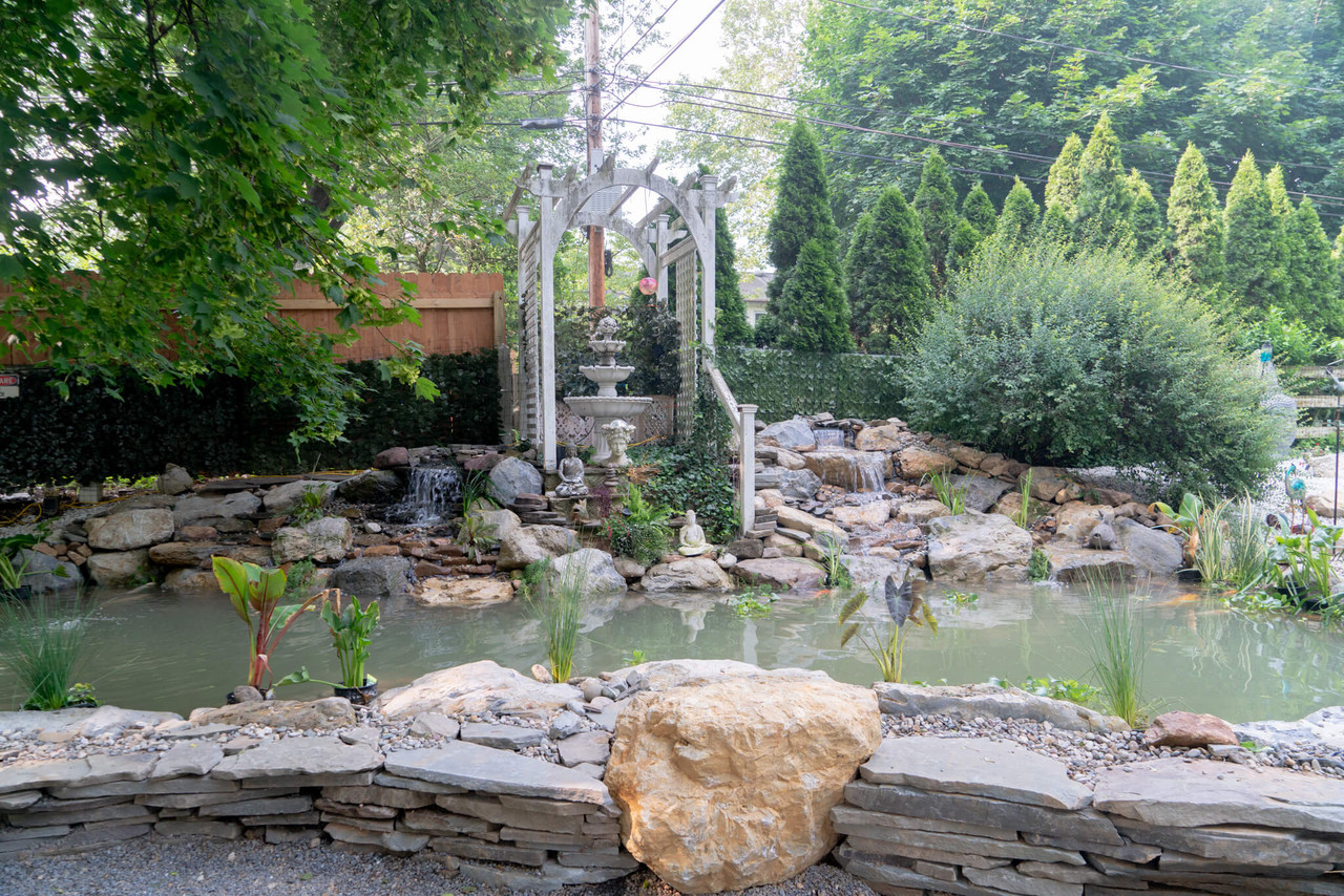 Blending Beauty and Balance: A Pond & Waterfall in Bethlehem, PA