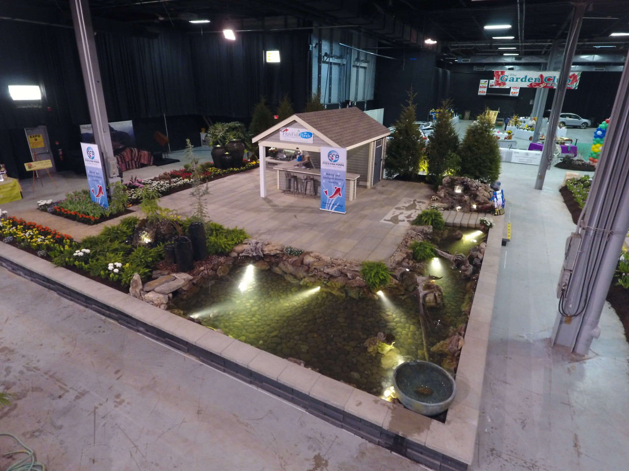 NJ Flower and Garden Show Awards Fitz's Fish Ponds as Top Winner!