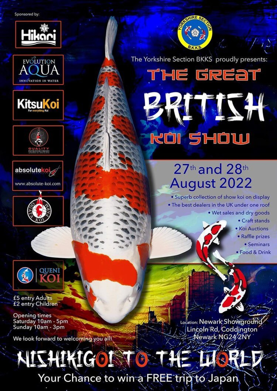 Fitz Attends the Great British Koi Show