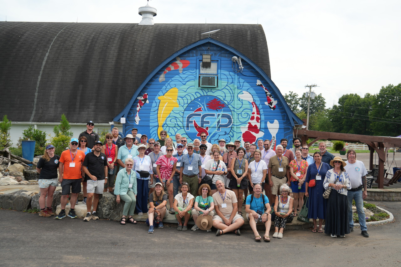 Fitz’s Fish Ponds Welcomes the International Waterlily & Water Gardening Society