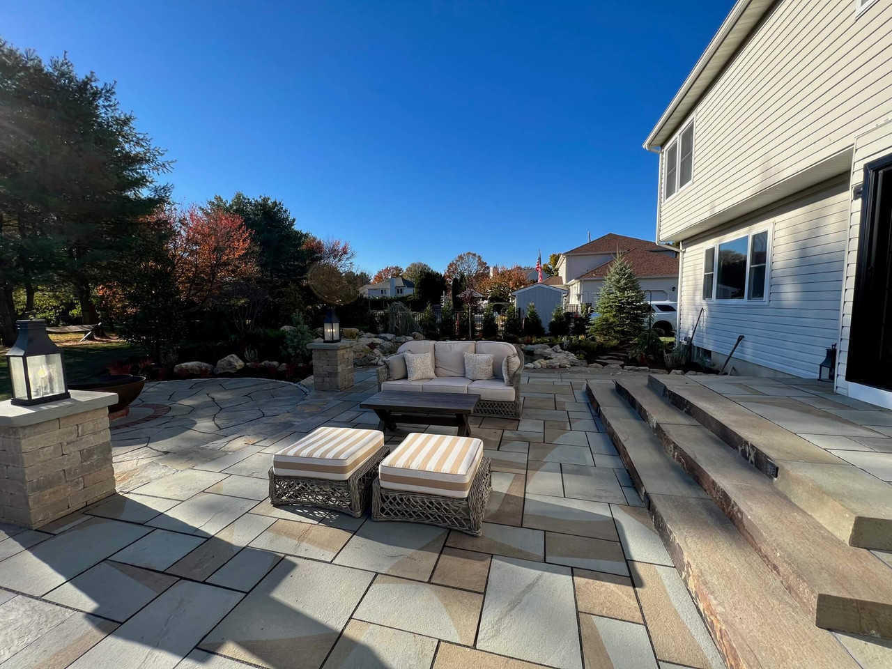 Project Spotlight: Perfect Pond, Patio & Pit in Freehold, NJ