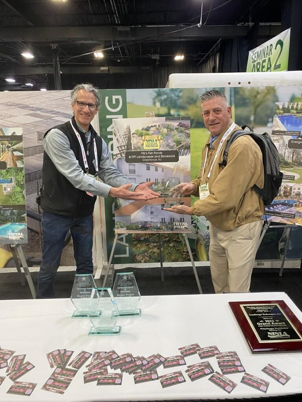 FFP WINS NJNLA LANDSCAPE EXCELLENCE AWARD AT TOTAL PRO EXPO!