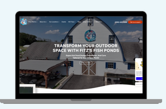 Fitz’s Fish Ponds Launches a New, Feature-Rich Website