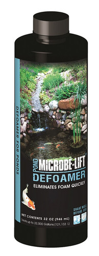 Front packaging of MICROBE-LIFT Defoamer, showcasing the product label, brand logo, and key features. Front packaging of MICROBE-LIFT Defoamer, showcasing the product label, brand logo, and key features.