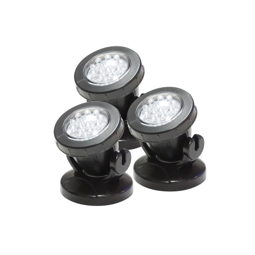 Bermuda White Triple Pond Light Set Bermuda White Triple Pond Light Set