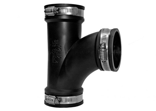 Evolution Aqua Flexible Boot Tee 1 1/2" Evolution Aqua Flexible Boot Tee 1 1/2"