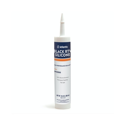 Atlantic Black Silicone 10.3 oz tube Atlantic Black Silicone 10.3 oz tube