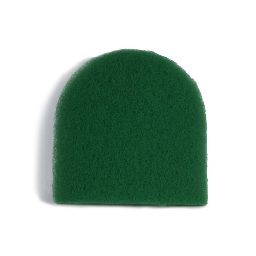 Green replacement filter pad for pond and water garden filtration systems. Green replacement filter pad for pond and water garden filtration systems.