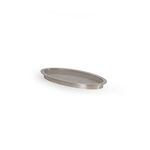 Stainless steel splash ring for spillways. Stainless steel splash ring for spillways.
