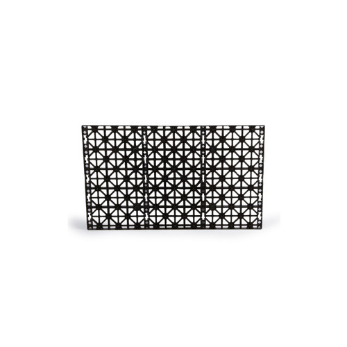 Black Eco-Blox water matrix panel with grid design for pond-free and fountain water storage. Black Eco-Blox water matrix panel with grid design for pond-free and fountain water storage.