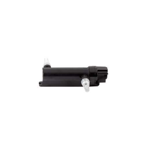 Black UV clarifier with dual clear hose connectors designed for pond water filtration and algae control. Black UV clarifier with dual clear hose connectors designed for pond water filtration and algae control.