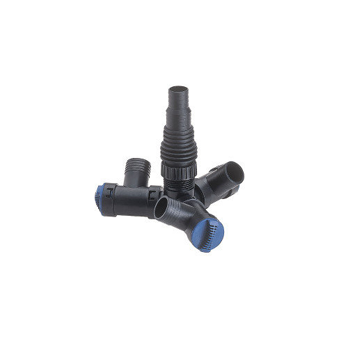 OASE Multi WD 1”, highlighting its compact design and robust connection points. OASE Multi WD 1”, highlighting its compact design and robust connection points.