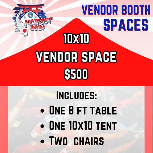 10x10 vendor booth 10x10 vendor booth