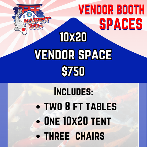 10x20 Vendor Space 10x20 Vendor Space