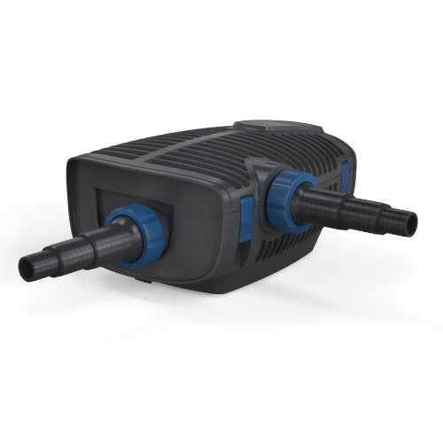 Product view of OASE AquaMax Premium Pond Pump showing its full design and features. Product view of OASE AquaMax Premium Pond Pump showing its full design and features.