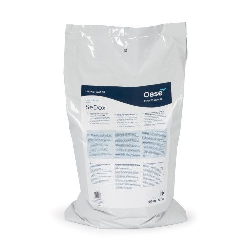 SeDox 50 lb. pond treatment for reducing sludge, ammonia, and algae while promoting clear water and a healthy aquatic ecosystem SeDox 50 lb. pond treatment for reducing sludge, ammonia, and algae while promoting clear water and a healthy aquatic ecosystem