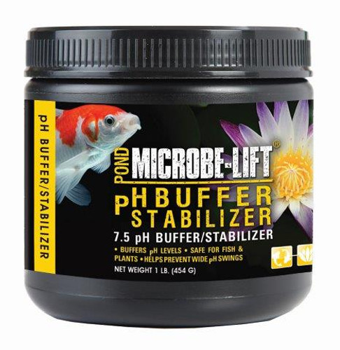 Front packaging of MICROBE-LIFT 7.5 Buffer Stabilizer - 1 lb., showcasing the product label, brand logo, and key features. Front packaging of MICROBE-LIFT 7.5 Buffer Stabilizer - 1 lb., showcasing the product label, brand logo, and key features.