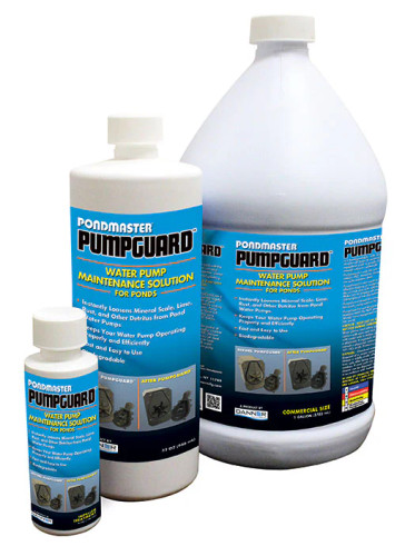 Side profile of the PumpGuard water pump maintenance solution, highlighting the container size. Side profile of the PumpGuard water pump maintenance solution, highlighting the container size.