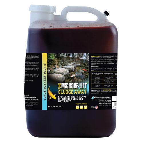 MICROBE-LIFT SA Liquid Sludge Away 5-gallon container with label displaying product name and key details. MICROBE-LIFT SA Liquid Sludge Away 5-gallon container with label displaying product name and key details.