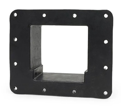 Side view of the Signature Series 200 / MicroSkim (G2) Pond Skimmer Face Plate, highlighting the thickness and mounting areas for secure installation. Side view of the Signature Series 200 / MicroSkim (G2) Pond Skimmer Face Plate, highlighting the thickness and mounting areas for secure installation.