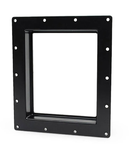Full view of the Signature Series 6.0 / 8.0 Pond Skimmer Liner Plate, designed to secure the pond liner to the skimmer box and create a watertight seal. Full view of the Signature Series 6.0 / 8.0 Pond Skimmer Liner Plate, designed to secure the pond liner to the skimmer box and create a watertight seal.