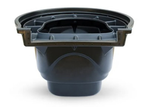 Close-up view of the Signature Series 6000 Biofalls Filter with Bulkhead, highlighting its durable construction and bulkhead connection for easy installation. Close-up view of the Signature Series 6000 Biofalls Filter with Bulkhead, highlighting its durable construction and bulkhead connection for easy installation.