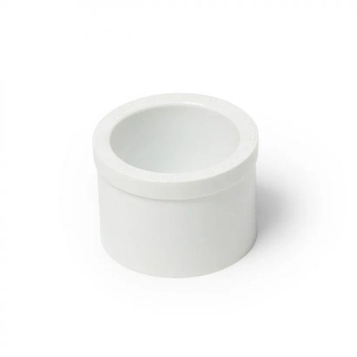 PVC reducer bushing 2 inch spigot x 1-1/2 inch slip PVC reducer bushing 2 inch spigot x 1-1/2 inch slip