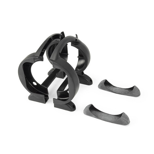 Angled view of the AquaSurge (G2) Pump Handle & Feet Kit, illustrating the durable materials and how the kit supports proper pump positioning and transport. Angled view of the AquaSurge (G2) Pump Handle & Feet Kit, illustrating the durable materials and how the kit supports proper pump positioning and transport.
