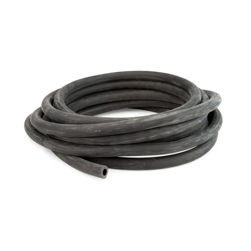 Front view of the weighted tubing, showing its heavy, flexible construction designed to stay submerged and deliver air to underwater diffusers. Front view of the weighted tubing, showing its heavy, flexible construction designed to stay submerged and deliver air to underwater diffusers.