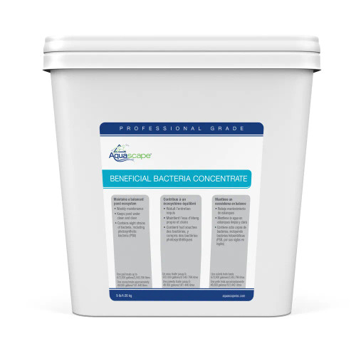 Front view of Beneficial Bacteria Concentrate Professional Grade – 9 lb (4.08 kg) container with bold product label and branding clearly displayed. Front view of Beneficial Bacteria Concentrate Professional Grade – 9 lb (4.08 kg) container with bold product label and branding clearly displayed.
