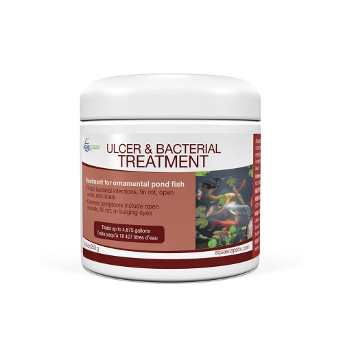 Front view of Ulcer & Bacterial Treatment – 8.8 oz (250 g) package, displaying the product label, branding, and key treatment instructions clearly. Front view of Ulcer & Bacterial Treatment – 8.8 oz (250 g) package, displaying the product label, branding, and key treatment instructions clearly.