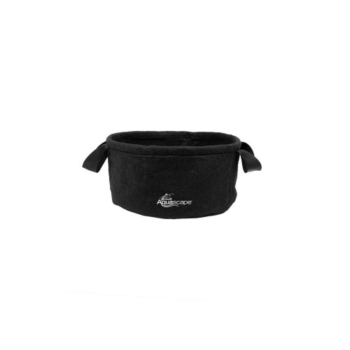 Side profile of Heavy-Duty Aquatic Plant Pot 12" Dia (30.5 cm), highlighting the depth, thickness, and drainage holes in the pot. Side profile of Heavy-Duty Aquatic Plant Pot 12" Dia (30.5 cm), highlighting the depth, thickness, and drainage holes in the pot.