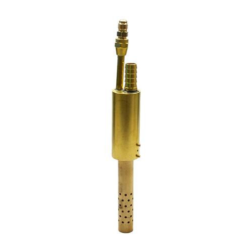 Front view of Basalt Column Torch - A La Carte, showcasing the tall, elegant basalt stone design with the flame feature clearly visible. Front view of Basalt Column Torch - A La Carte, showcasing the tall, elegant basalt stone design with the flame feature clearly visible.
