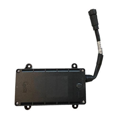 Top-down view of the replacement auto-ignite battery tray showing battery slots and wiring connection point. Top-down view of the replacement auto-ignite battery tray showing battery slots and wiring connection point.