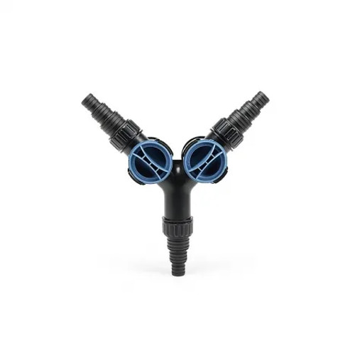 2-way multi-hose valve with 1”, 1-1/4”, and 1-1/2” barbed fittings – durable flow control for pond or irrigation systems 2-way multi-hose valve with 1”, 1-1/4”, and 1-1/2” barbed fittings – durable flow control for pond or irrigation systems