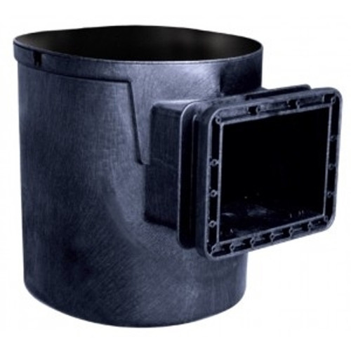 Angled view of Compact Skimmerfilter Base Unit, displaying the skimmer’s intake port and sleek design, ideal for pond systems requiring reliable surface debris filtration and optimal water circulation. Angled view of Compact Skimmerfilter Base Unit, displaying the skimmer’s intake port and sleek design, ideal for pond systems requiring reliable surface debris filtration and optimal water circulation.
