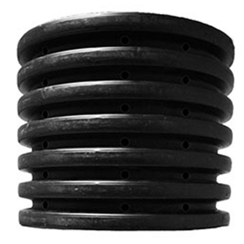 Front view of the 18″ Big Frog TuffTank™ Extension for TT-22, showing the tall cylindrical extension sleeve with smooth black plastic walls and a top flange designed to mate with the 22-gallon vault below. Front view of the 18″ Big Frog TuffTank™ Extension for TT-22, showing the tall cylindrical extension sleeve with smooth black plastic walls and a top flange designed to mate with the 22-gallon vault below.