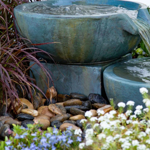 Aquascape Spillway Bowl Stand – Patina – 6-inch height Aquascape Spillway Bowl Stand – Patina – 6-inch height