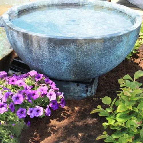 Aquascape Spillway Bowl Stand – Patina – 4-inch height – 2-Pack Aquascape Spillway Bowl Stand – Patina – 4-inch height – 2-Pack