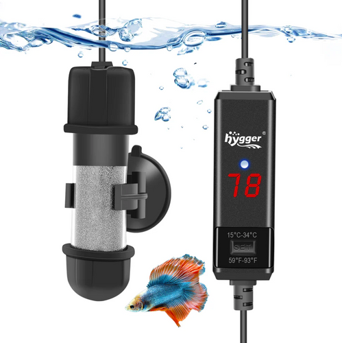 Hygger 25 Watt Submersible Aquarium Heater Hygger 25 Watt Submersible Aquarium Heater