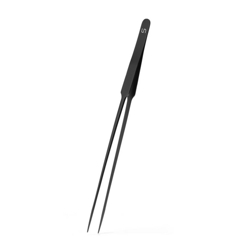 UNS Black Straight Tip Pinsettes