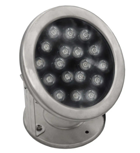 18 watt LED Submersible Stainless Steel fixture - Warm White