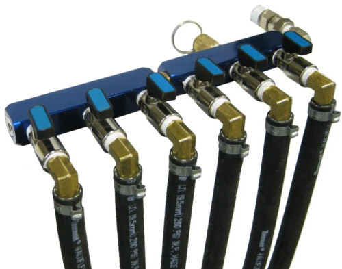 ERP valved outlet assembly - 6 valved outlet