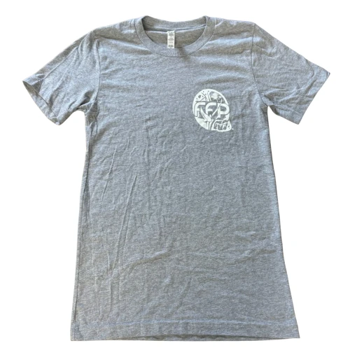 FFP T-shirt White Logo, Adult and Youth