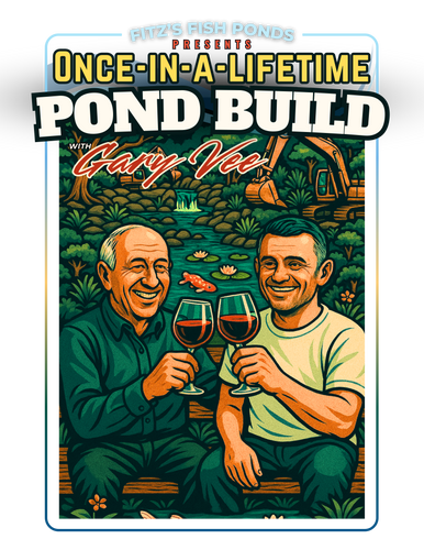 Fitz’s Fish Ponds Announces Gary Vee Pond Build Event Ahead of Koi Fest 2025