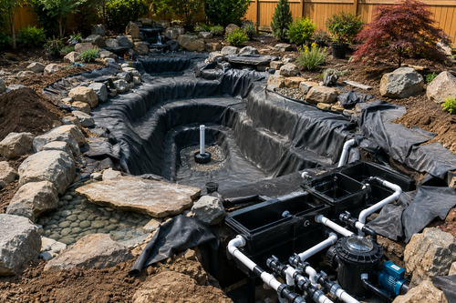 How a Koi Pond Is Built: A Step-by-Step Construction Guide