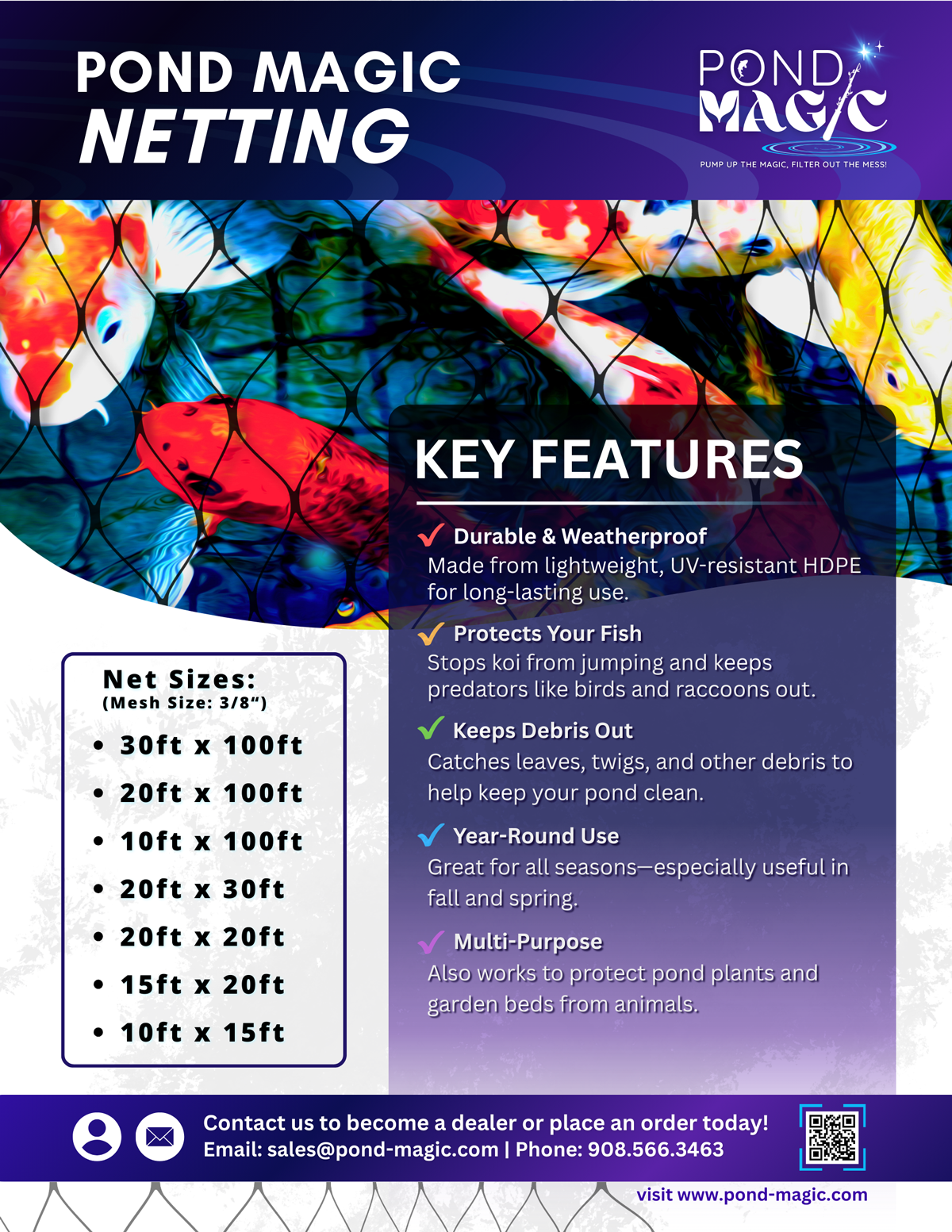 Cover Netting SellSheet