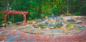 Seamless Integration of Stonework for a Natural Flow