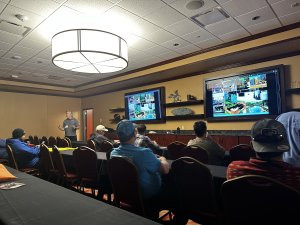 Brian Fitz presented an in depth course on the Japanese koi buying experience.